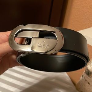 Black Gucci Belt